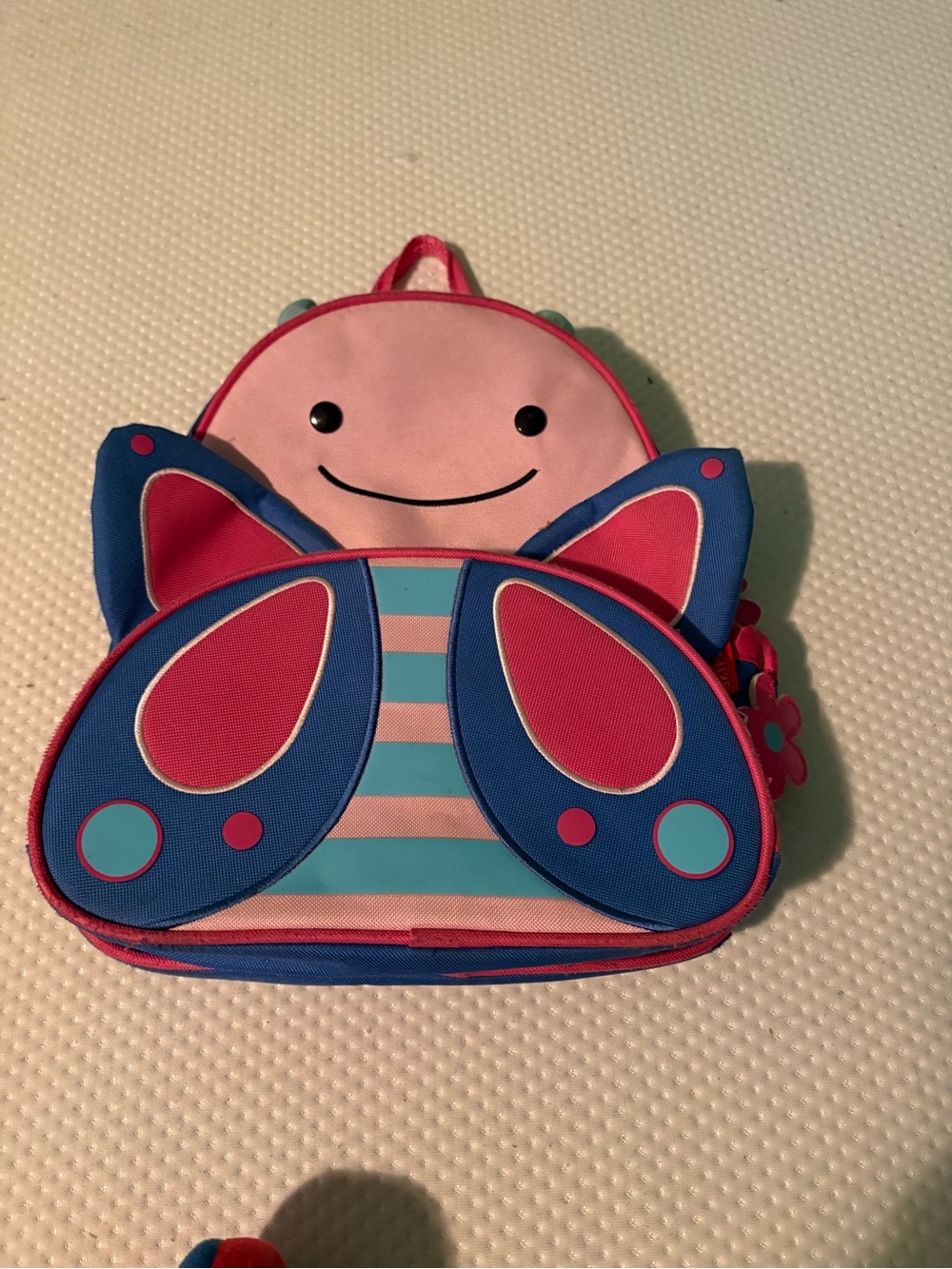 Skip Hop Pink and Blue Butterfly Backpack